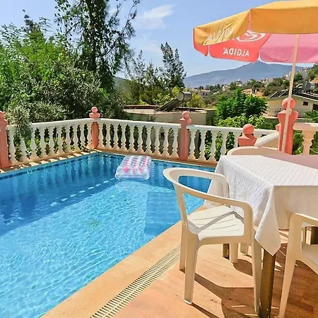 Villa Sea View With Private Pool Rose Kalkan Id:304 *
